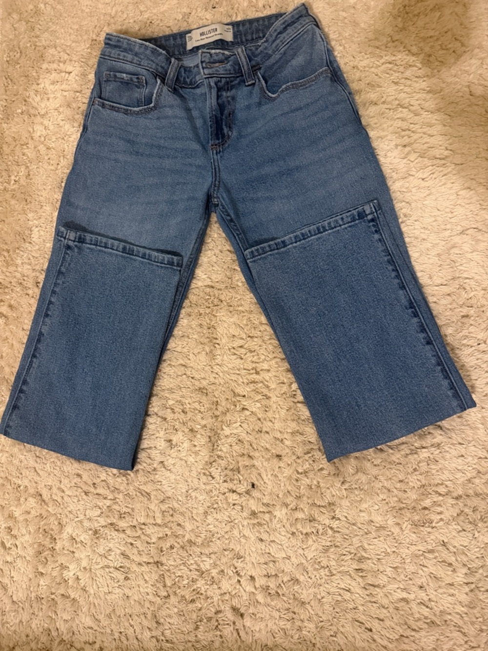 Hollister Medium Blue straight Jeans